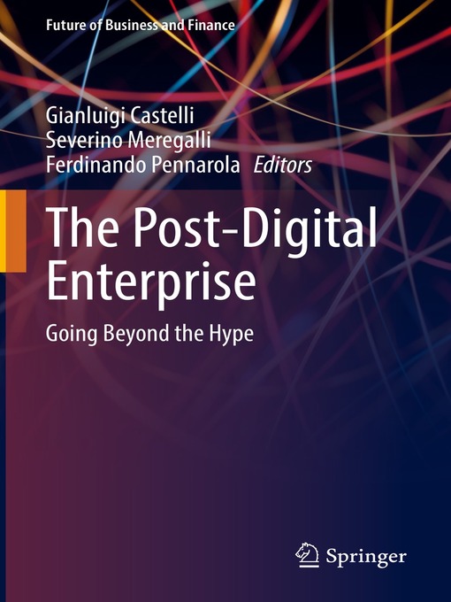 Title details for The Post-Digital Enterprise by Gianluigi Castelli - Available